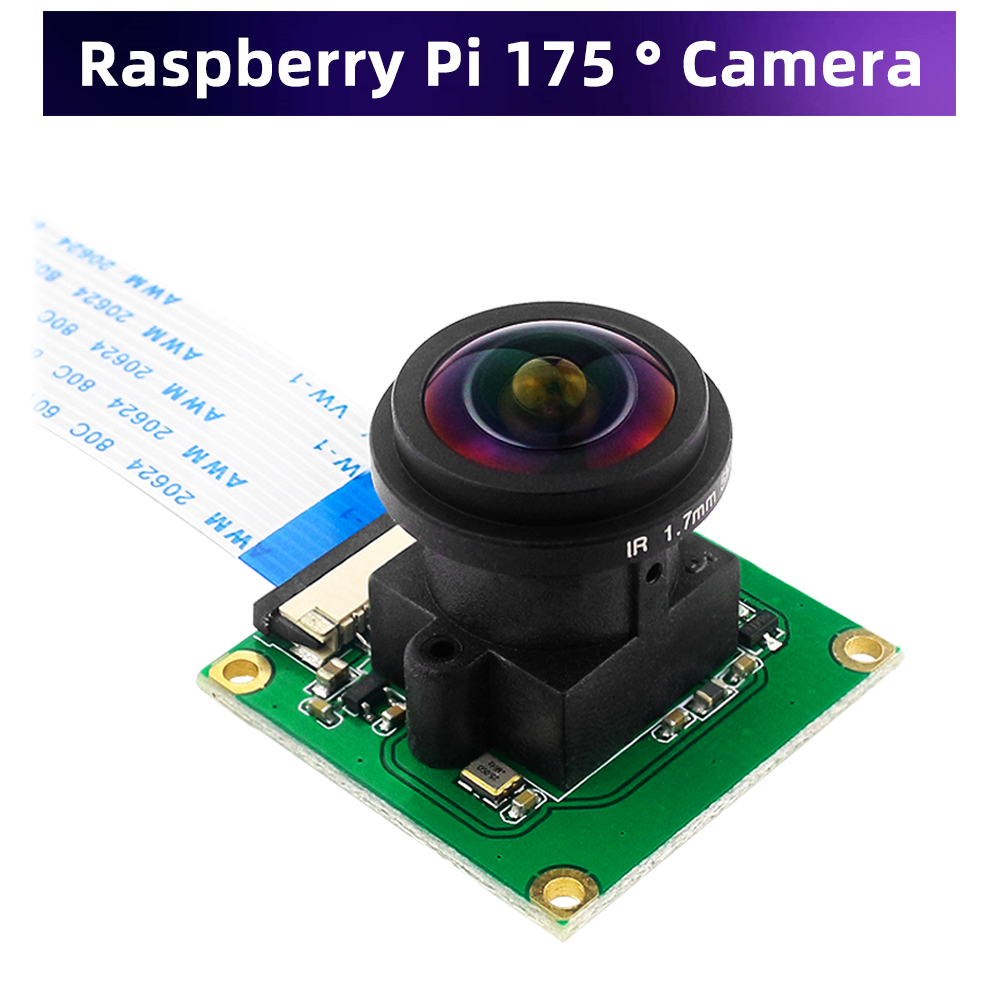 Raspberry Pi Global Shutter Camera Imx296 - وحدة كاميرا بزاوية واسعة من التوت