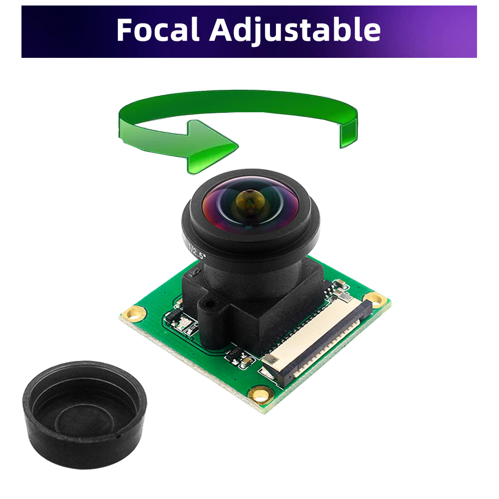 وحدة كاميرا بزاوية واسعة من ال - مراجعة Raspberry Pi Global Shutter Camera Imx296 وسعره