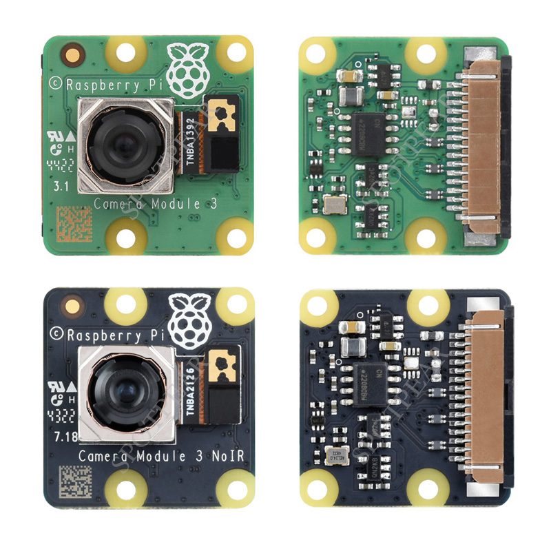 وحدة كاميرا راسبيري بي 3 وحدة  - مراجعة Raspberry Pi Hq Camera Microscope Lens وسعره